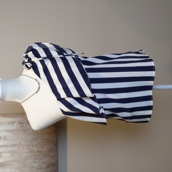 Lucca one shoulder striped top - Picture 1 of 7